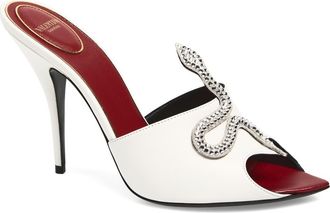 Valentino Garavani Coeur Vip&egrave;re Sandal in White at Nordstrom, Size 5.5Us