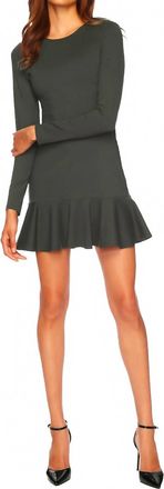Susana Monaco Olivia Mini Dress In Grey