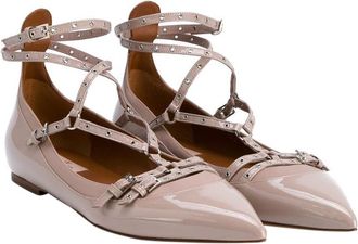 Valentino Garavani Valentino Love Latch Ballerina Flats Size 41.5