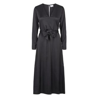 Americandreams Kristy Dress - Dames - Casual kleedjes - Zwart - S - Polyester - Kleedjes