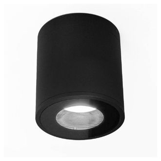 Trade Shop Trade Shop - Papocal&iacute;metro Techo Ba&ntilde;o De Techo Cuarto De Ba&ntilde;o Caja De Ducha L&aacute;minas Gu10 Impermeable Ip65 - Negro