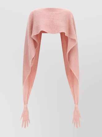 Moschino wool cape