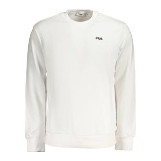 Fila Sweatshirts, male, White, Size: XL Leverano Crew Sweatshirt