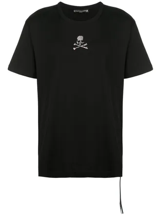 MASTERMIND WORLD skull print T-shirt - men - Cotton - S - Black