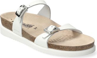 Mephisto Halya Sandal in White Leather at Nordstrom, Size 12