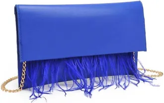 Moda Luxe Everlee Clutch In Electric Blue