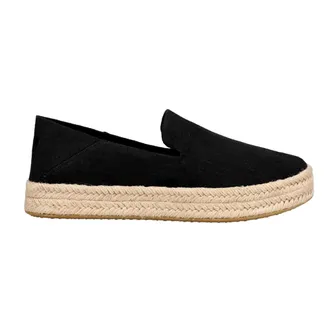 Toms Carolina Black Heavy Twill 10020990 Womens