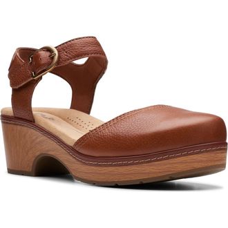 Clarks Paizlee Bay Sandal in Tan Leather at Nordstrom Rack, Size 8