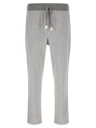 Brioni Mens Piqu&eacute; Cotton Joggers