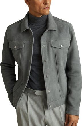 Reiss Eden Suede Jacket