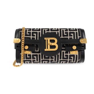 Balmain Shoulder Bags, female, Black, Size: ONE SIZE Shoulder bag B-Buzz 23