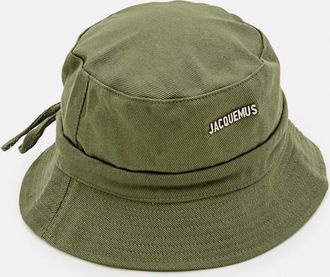 Jacquemus Green Logo Bucket Hat