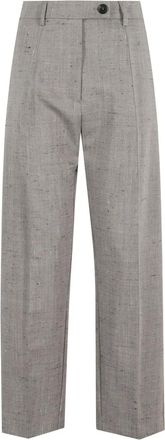 Tela straight-leg trousers - Grey