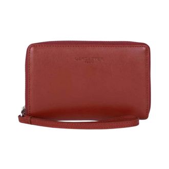 Lancaster Paris Pm 131-025 Portemonnee - Dames - Accessoires - Rood - Maat: ONE Size Leer