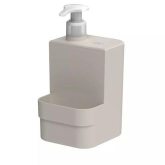 Ou Clear Durable Kitchen Dish Soap Dispenser Organizer with Sponge Holder, 16 oz in Beige at Nordstrom
