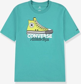 Converse T-Shirt Lizard Breath Converse gr&uuml;n