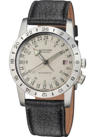 Glycine GL0373 Mens Airman No 1 Purist Watch - Silver - One Size