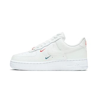 Nike Fitness, Dames, Wit, 36 1/2 EU, Leer, Air Force 1 07 Essential