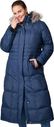 Free Country Womens Plus Size Full Length Splendor Down Jacket