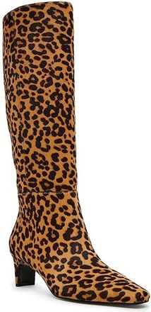 Steve Madden Dagne Womens Boots Leopard : 7.5 M, Leather