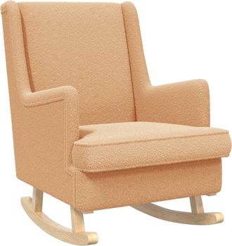 vidaXL Mecedora Beige 62 X 80 X 85 Cm Boucl&eacute; Vidaxl