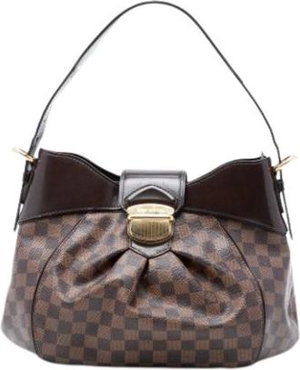 Louis Vuitton Pre-owned Shoulder Bags, female, Brown, Size: ONE SIZE Pre-owned Sistina MM