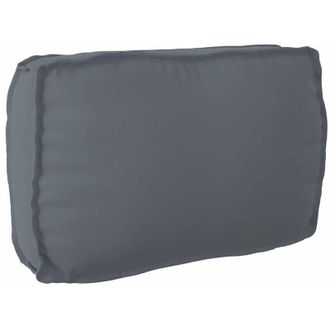 vidaXL Coj&iacute;n De Pal&eacute; Para Respaldo Antracita 70 X 40 X 12 Cm Vidaxl