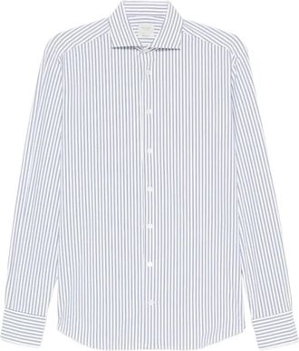 Traiano Rossini Radical Shirt - Heren - Casual Overhemden - Blauw - 2XL - Polyester - Overhemden