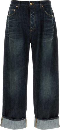 Dolce & Gabbana Blue Mid Rise Jeans