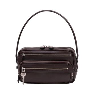 Acne Studios Shoulder Bags, female, Brown, Size: ONE SIZE Camero Party Shoulder Bag