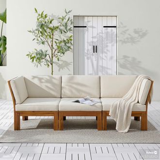 Jardi Divano da esterno Lexi 3 pezzi, Jardi