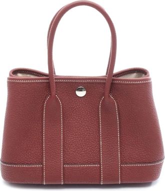 Herm&egrave;s Borsa a mano Neo Garden Party 23 in pelle Negonda 2024 - Rosso