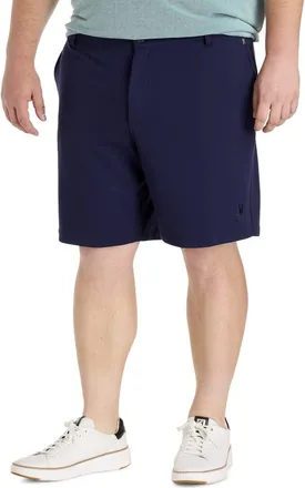 Psycho Bunny Big & Tall Shiro Honeycomb Shorts in Evening Blue at Nordstrom, Size 5X Big