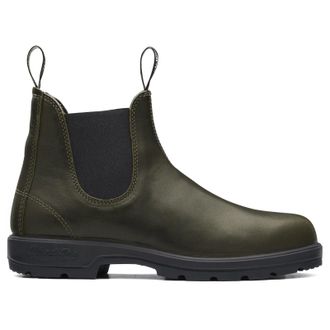 Blundstone 2052 Leather Unisex Ankle Boots - UK 7.5 - US 10.5 Women / 8.5 Men - EU 41.5 - Dark Green - Size:UK 7.5