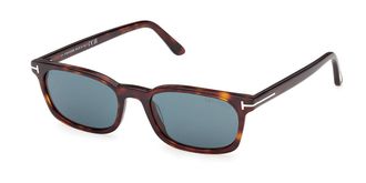 Tom Ford FT1300 MILES-02 54V Mens Sunglasses Tortoiseshell Size 53