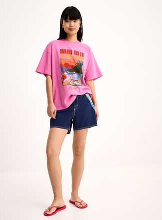 Twik Womens Retro stripes boardshort
