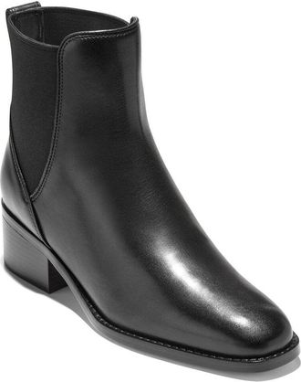 Cole Haan Evalina Chelsea Leather Bootie