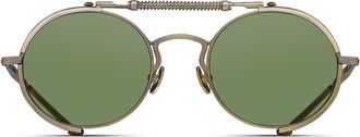 Matsuda 2809H-V2 AG-BGN Mens Sunglasses Gold Size 52
