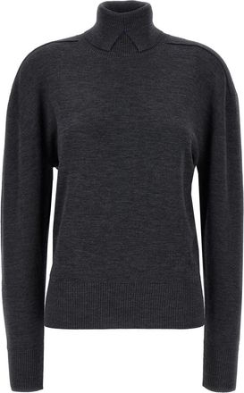 Burberry Grey High Neck Sweater