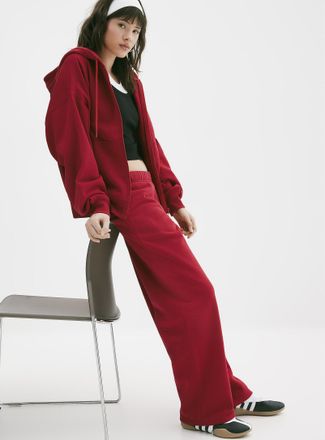 Twik Womens Straight-leg fleece pant