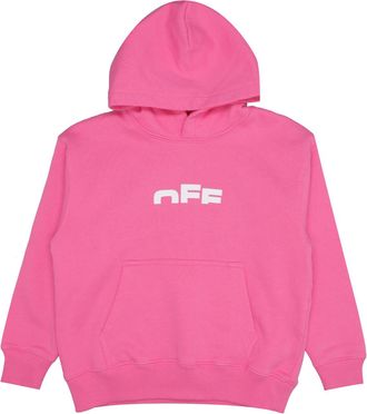 Off-white Off-White-Pullover Fuchsia+Wei&szlig;