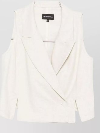 Emporio Armani sleeveless blazer