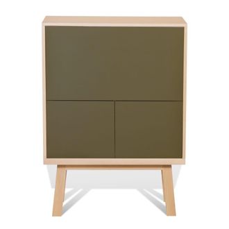 Mon Petit Meuble Fran&ccedil;ais Escritorio de madera de fresno de 90 cm