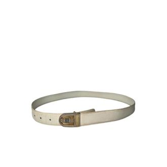 Givenchy Pre-owned Belts, male, White, Size: ONE SIZE Pre-owned Gentleman Vintage Belt