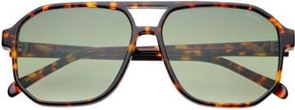 Freyrs Eyewear Billie Aviator Sunglasses in Tortoise/green at Nordstrom