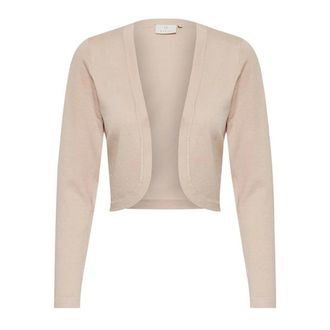 Kaffe Elegante Astrid Bolero in Peach Whip - Dames - Truien - Roze - Maat: XL