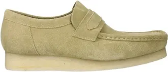Clarks Wallabee Loafer - Heren - Schoenen - Beige - Maat: 44 EU Leer