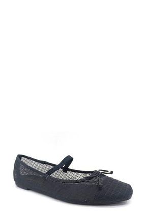 Kenneth Cole Myra Mesh Ballet Flat in Black Mesh at Nordstrom Rack, Size 8.5