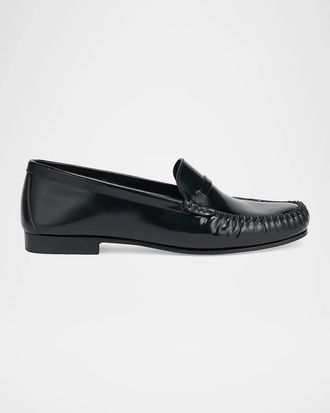 Malone Souliers Knightsbridge Leather Penny Loafers