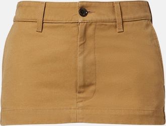 Balenciaga Minifalda de algod&oacute;n